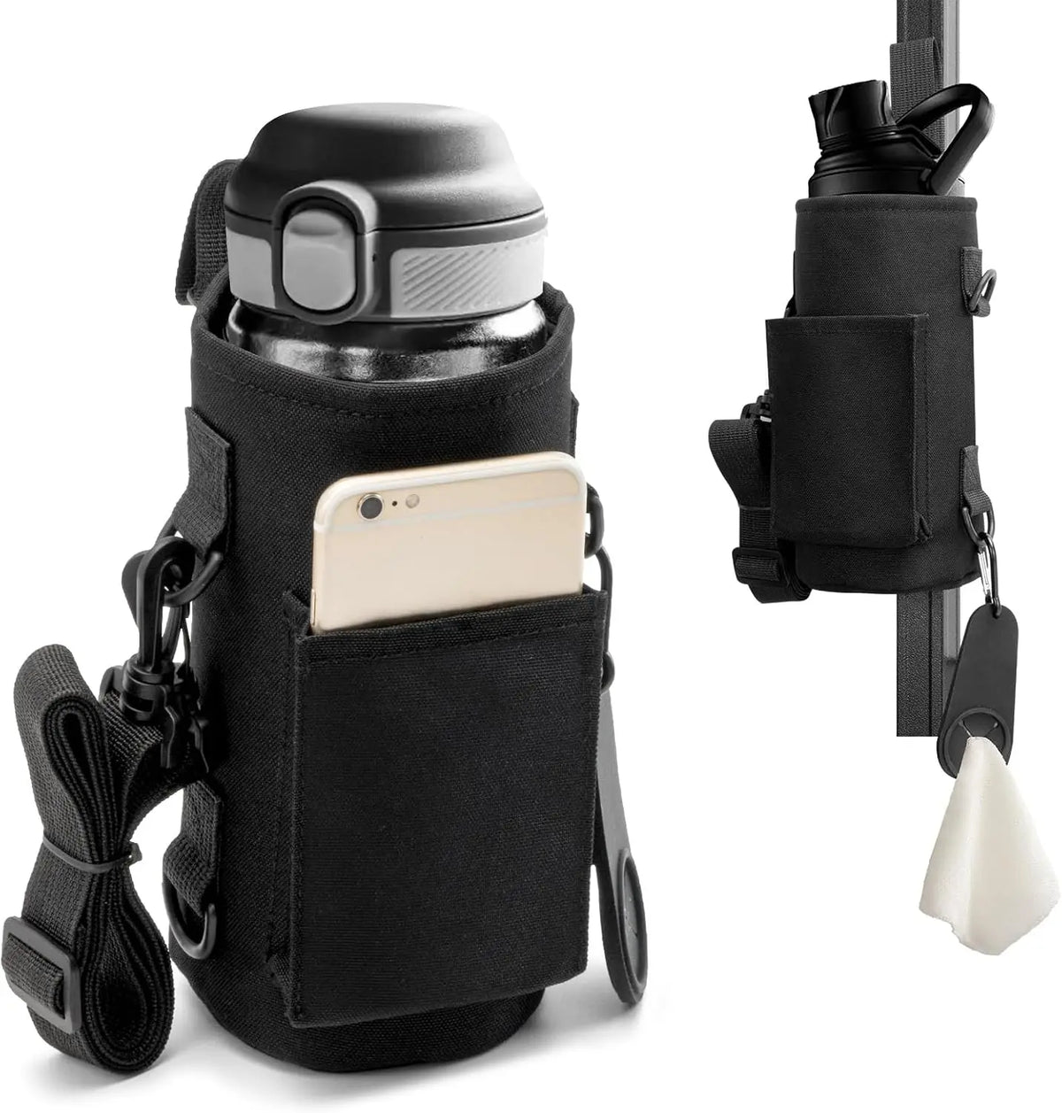 RackMate - Sac porte-gourde magnétique pour salle de sport